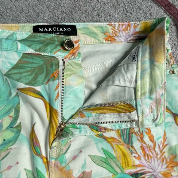 Marciano Tropical Floral Print Pants No 97 Women’s Size 29 Runyan Estate - Picture 9 of 13